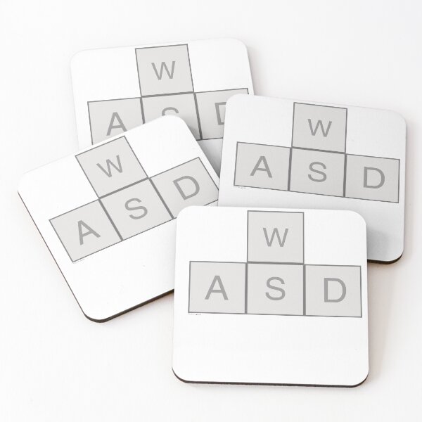 Item preview, WASD designed and sold by dominiccivilart.