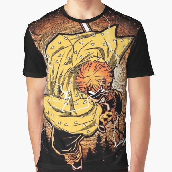 Zenitsu First Style: Thunderclap Flash - Kimetsu no Yaiba Graphic T-Shirt