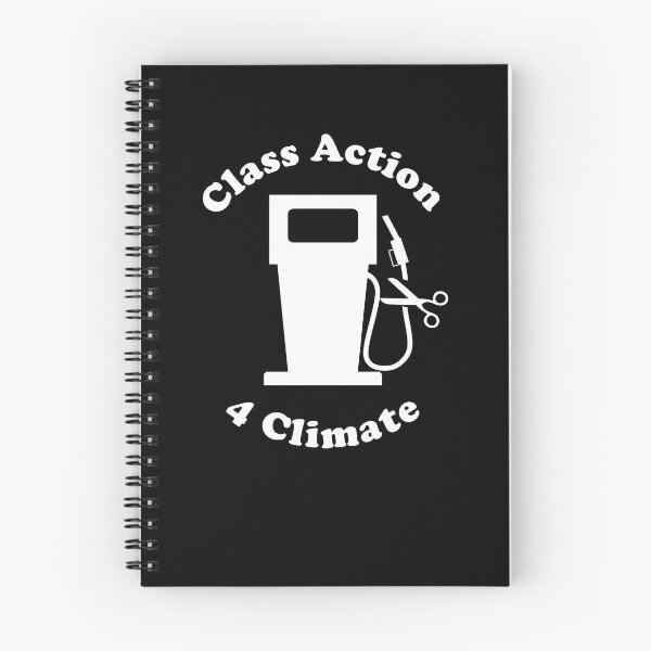 Item preview, Class Action 4 Climate: White on Black designed and sold by SunburntCountry.