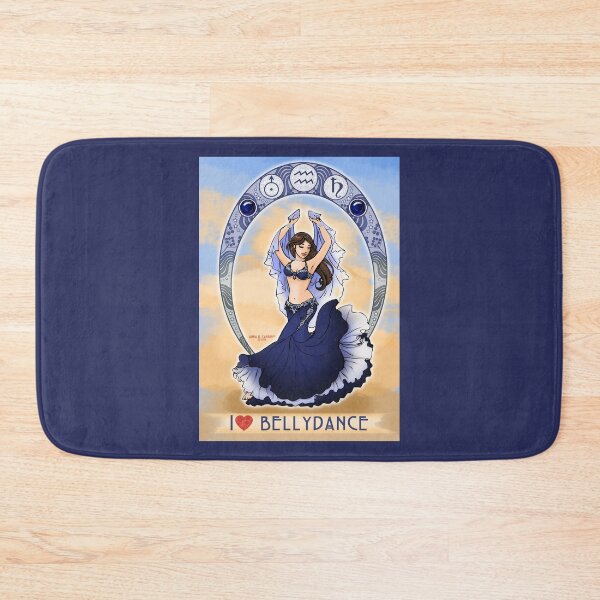 Item preview, Aquarius bellydancer designed and sold by Anna R. Carrino.