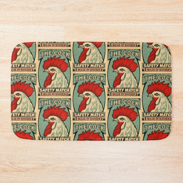 Item preview, The Cock Vintage Matchbox design designed and sold by Salocin.
