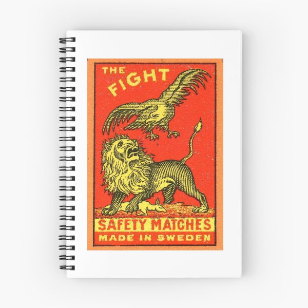 Item preview, The Fight, Vintage Matchbox design designed and sold by Salocin.