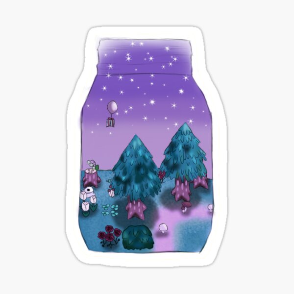 Animal Crossing New Leaf vidrio Pegatina