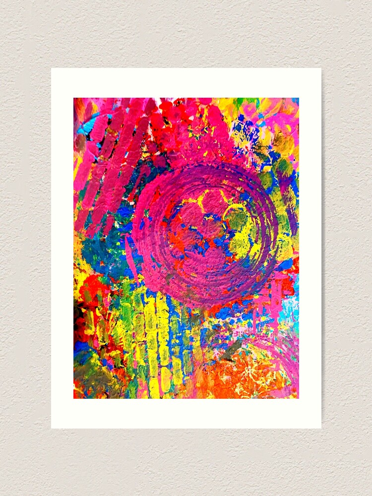 Alternate view of The Chaos of Anxiety Art Print