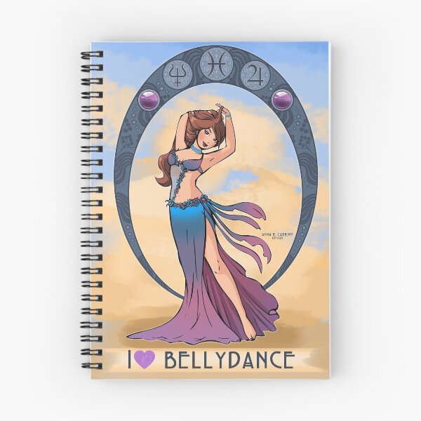 Item preview, Pisces bellydancer designed and sold by Anna R. Carrino.
