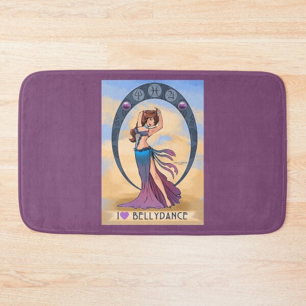 Item preview, Pisces bellydancer designed and sold by Anna R. Carrino.