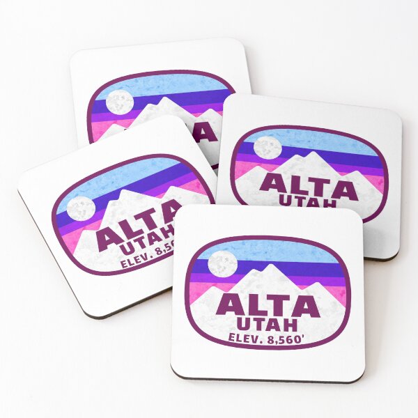 Item preview, Alta Utah Skiing Winter Sports Snowboarding designed and sold by Travel Time.