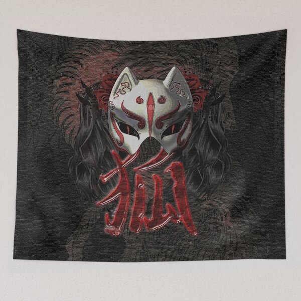 Item preview, KITSUNE WARRIOR designed and sold by PapaSquatch.