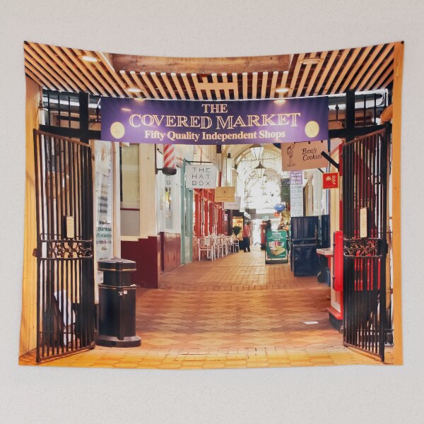 Item preview, The Covered Market Entrance Oxford designed and sold by Terri Waters Photography & Design.