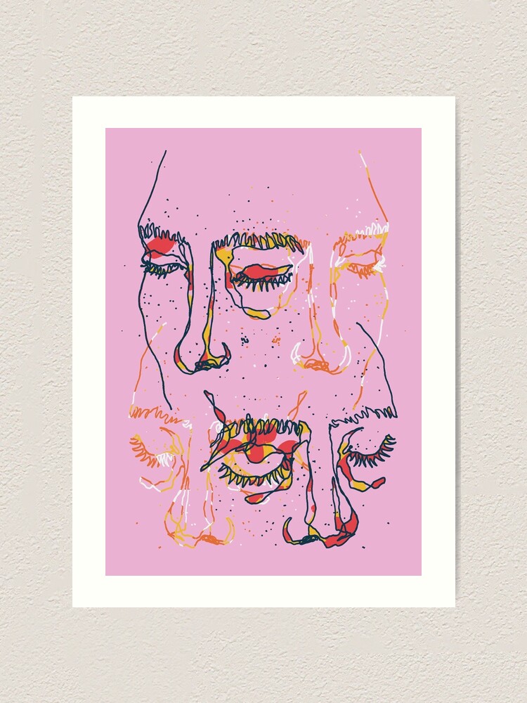 Alternate view of Sleepy People Art Print