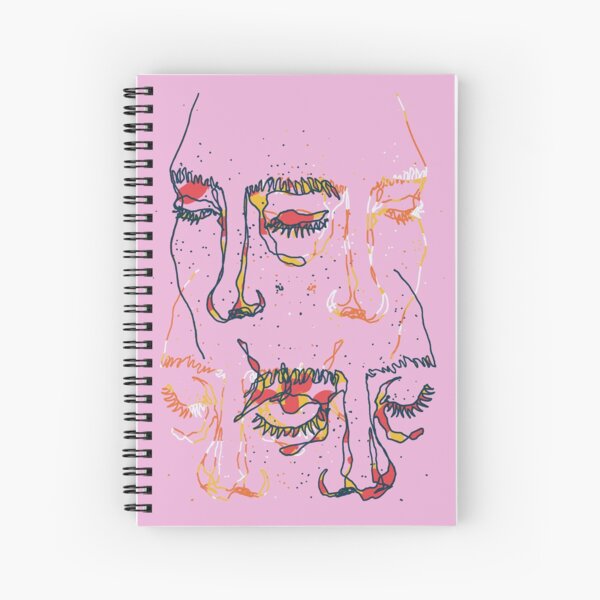 Sleepy People Spiral Notebook