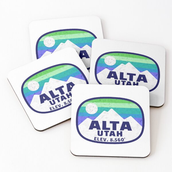 Item preview, Alta Utah Skiing Winter Sports Snowboarding designed and sold by Travel Time.