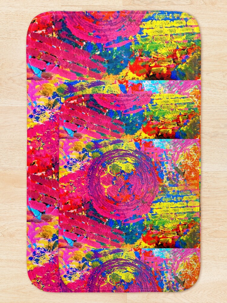 Alternate view of The Chaos of Anxiety Bath Mat