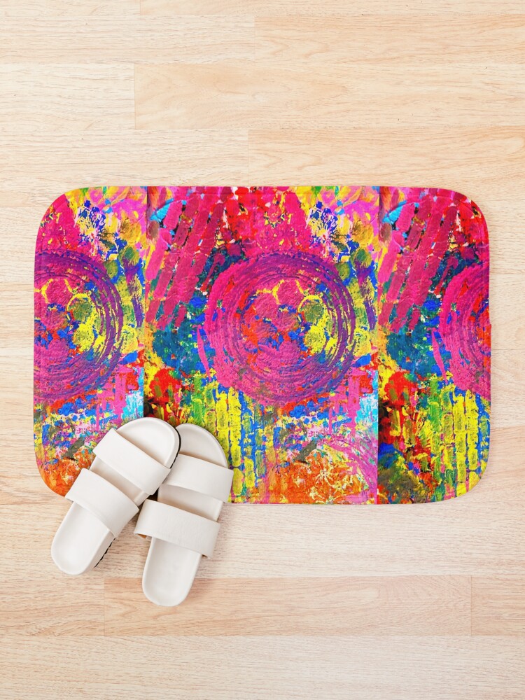 Alternate view of The Chaos of Anxiety Bath Mat