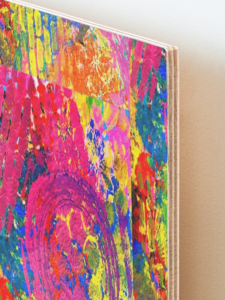 Alternate view of The Chaos of Anxiety Mounted Print