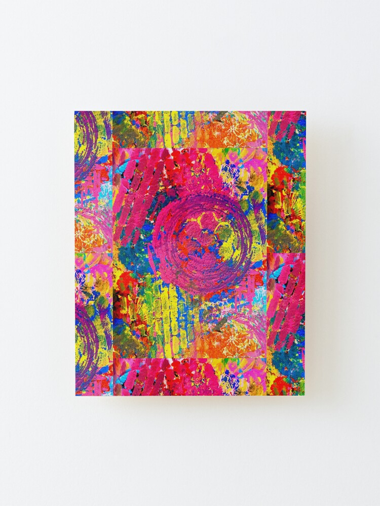 Alternate view of The Chaos of Anxiety Mounted Print