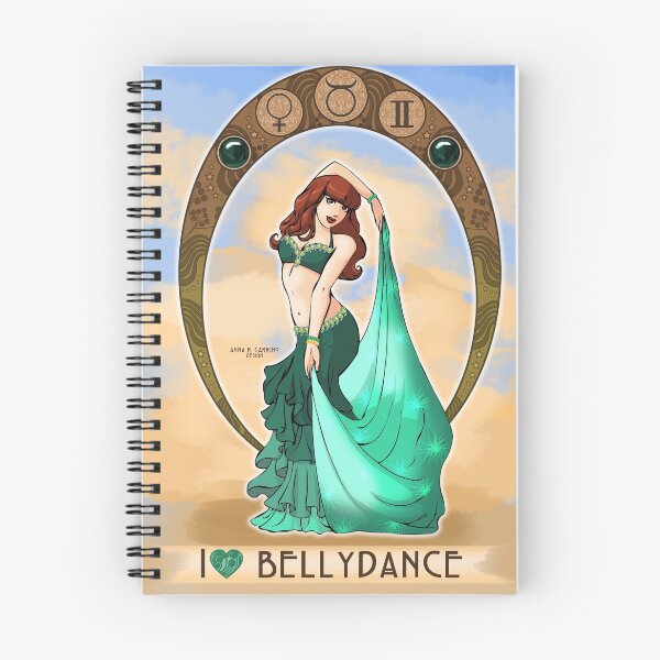 Item preview, Taurus bellydancer designed and sold by Anna R. Carrino.