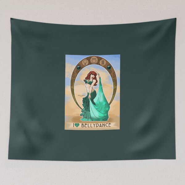 Item preview, Taurus bellydancer designed and sold by Anna R. Carrino.