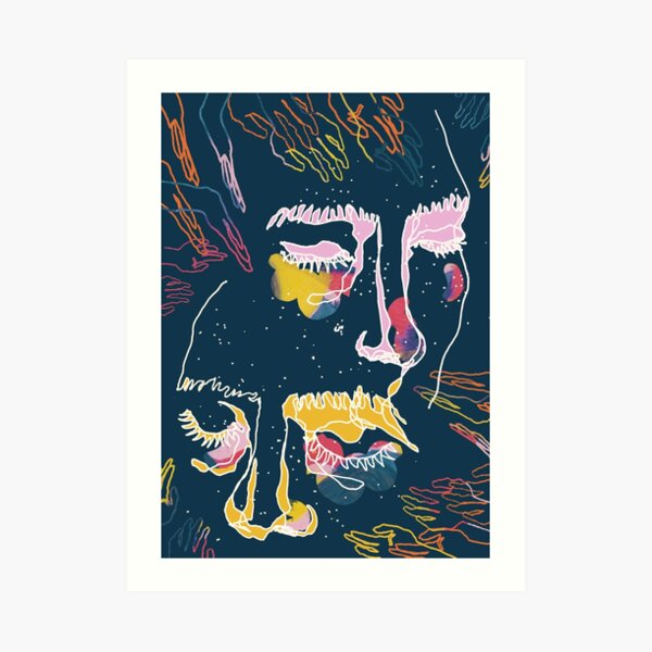 Dreaming People Art Print
