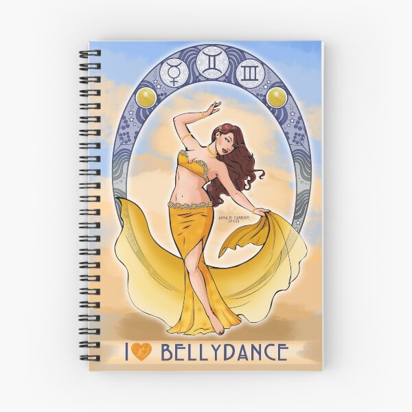 Item preview, Gemini bellydancer designed and sold by Anna R. Carrino.