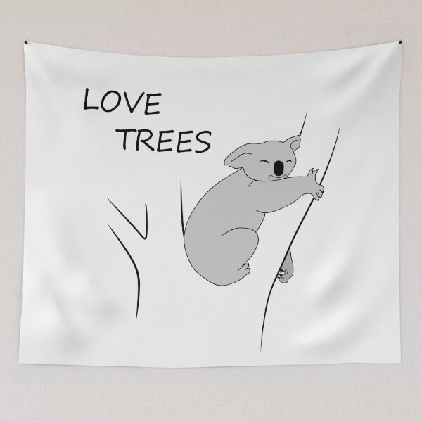 Item preview, Love Trees! Koala designed and sold by nutmegfairy.