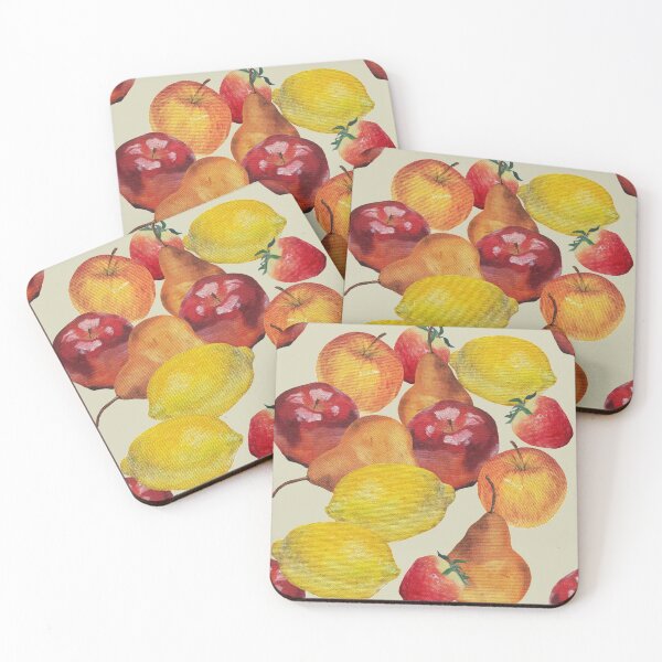 Item preview, Painted fruit pattern  designed and sold by Emily Bickell.