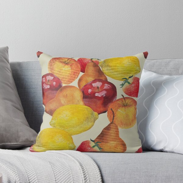 Item preview, Painted fruit pattern designed and sold by Emily Bickell.