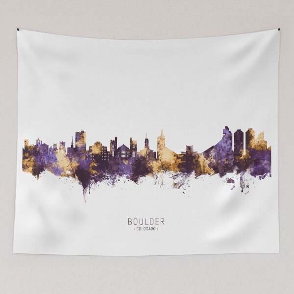 Item preview, Boulder Colorado Skyline designed and sold by ArtPrints.