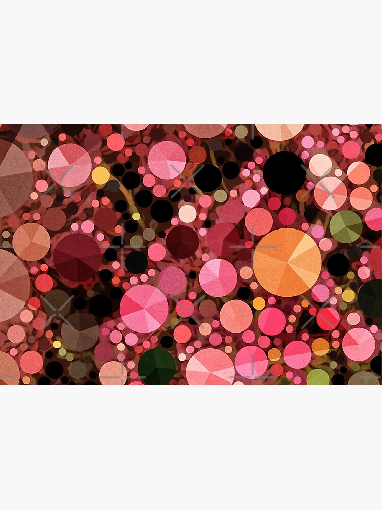 Abstract Art - Geometric Bubbles by OneDayArt