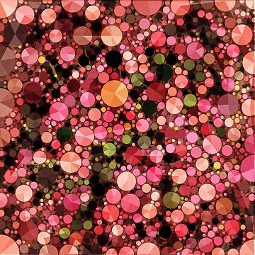 Artwork thumbnail, Abstract Art - Geometric Bubbles by OneDayArt