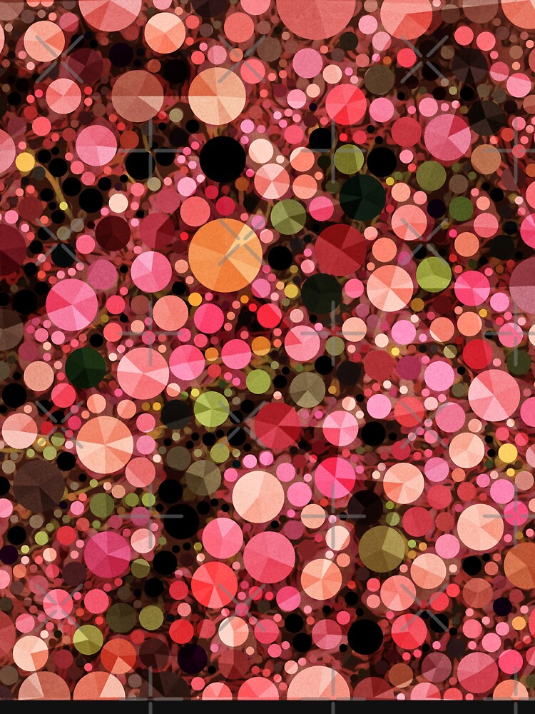 Thumbnail 7 of 7, Classic T-Shirt, Abstract Art - Geometric Bubbles designed and sold by OneDayArt.