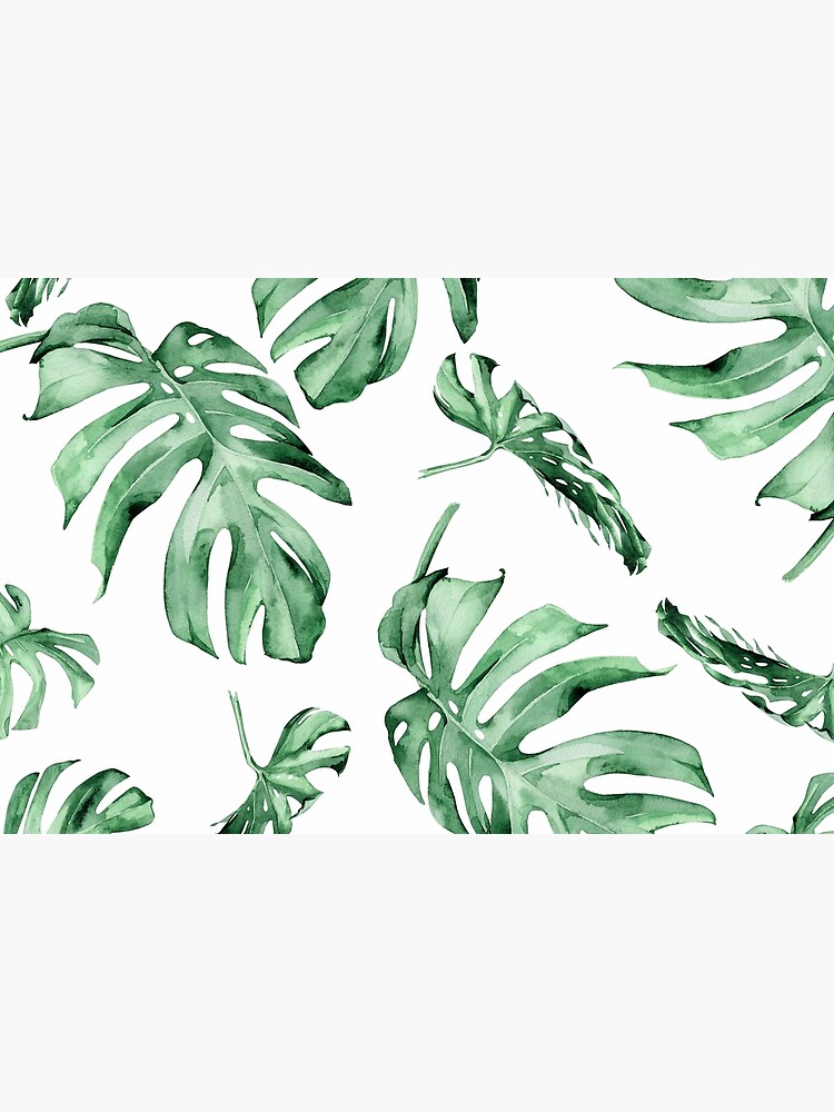 Monstera Pattern Green by Wheimay