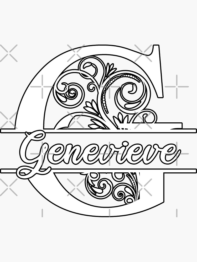 Nombre personalizado Monograma G