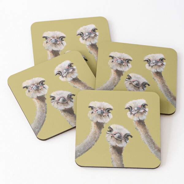 Item preview, Ostriches designed and sold by Hannah Bader.