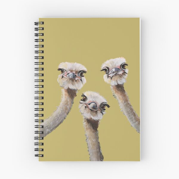 Item preview, Ostriches designed and sold by Hannah Bader.