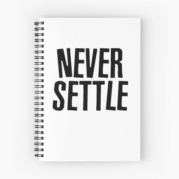 Item preview, NEVER SETTLE designed and sold by faidhan2001.