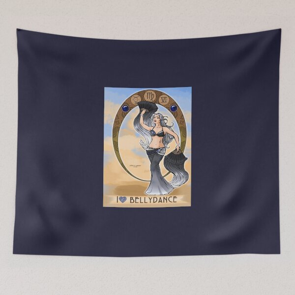 Item preview, Virgo bellydancer designed and sold by Anna R. Carrino.