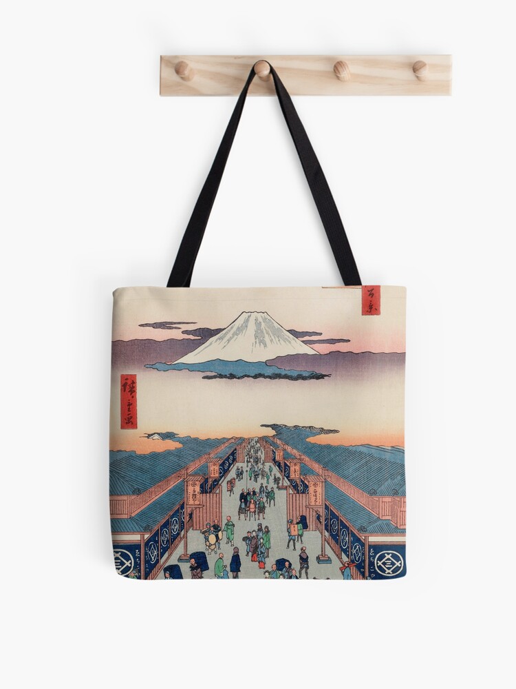 Drawstring Backpack Mount Fuji Gym Bag 