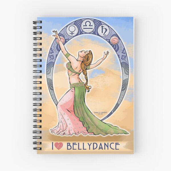 Item preview, Libra bellydancer designed and sold by Anna R. Carrino.
