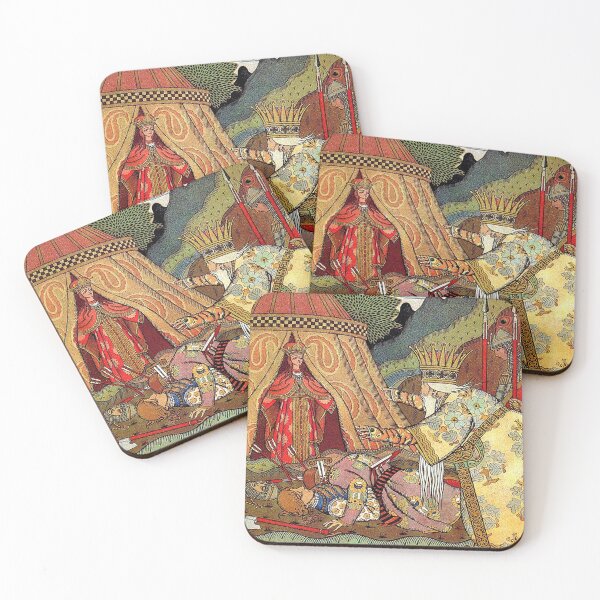 Item preview, The Golden Cockerel - Ivan Bilibin 1907 designed and sold by forgottenbeauty.