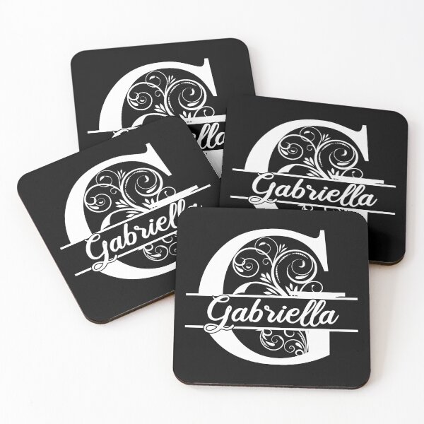 Item preview, Personalized Name Monogram G - Gabriella - Letter G - White designed and sold by MysticMagpie.