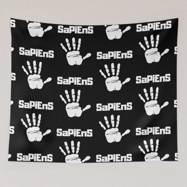 Item preview, Homo Sapiens Handprint white designed and sold by RIVEofficial.