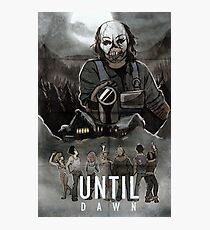Until Dawn - Psycho Poster Photographic Print