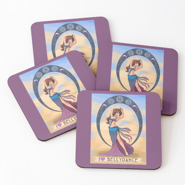 Item preview, Pisces bellydancer designed and sold by Anna R. Carrino.