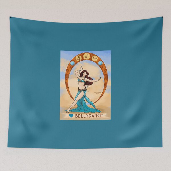 Item preview, Sagittarius bellydancer designed and sold by Anna R. Carrino.