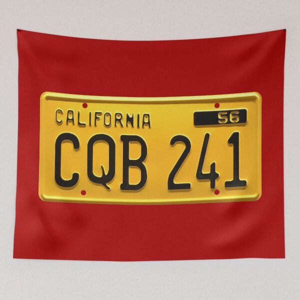 Item preview, Christine License Plate designed and sold by muskitt.