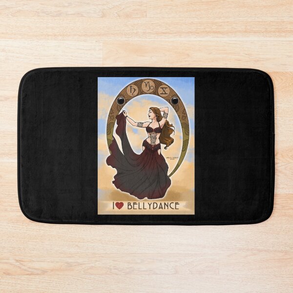 Item preview, Capricorn bellydancer designed and sold by Anna R. Carrino.
