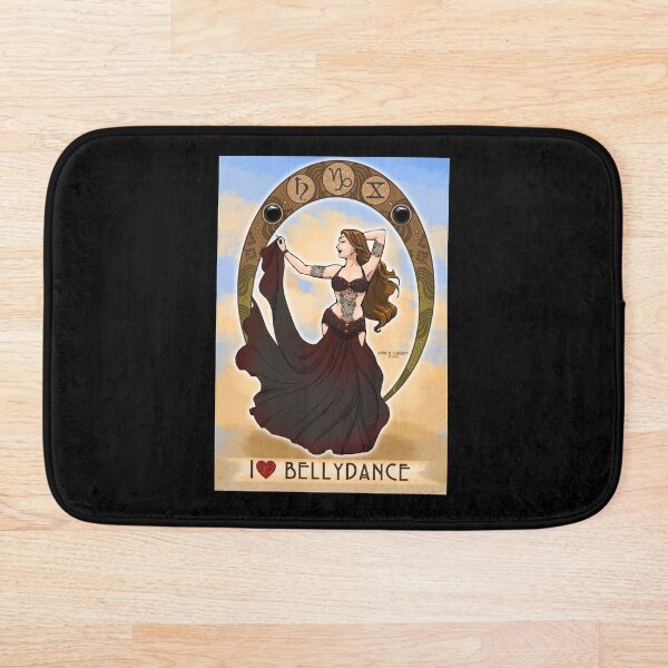 Item preview, Capricorn bellydancer designed and sold by Anna R. Carrino.