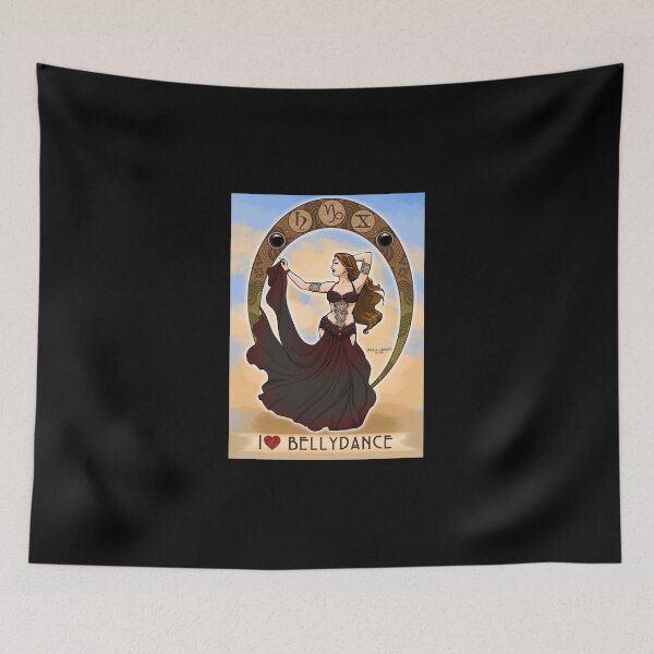 Item preview, Capricorn bellydancer designed and sold by Anna R. Carrino.