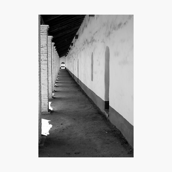 La Purisima Mission Hall Photographic Print